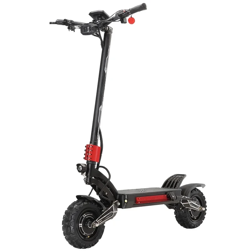 Raptor 6000W Dual Motor Electric Scooter-60V 30AH Battery, 85KM/H Speed, 100KM Range, Foldable Off-Road E-Scooter for Adults