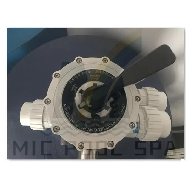 

Fiberglass Swimming Pool Sand Filter TOP mount 6 way multiport valve