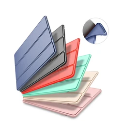 For iPad 9.7/10.2 Smart Case for iPad Air 4/3/2 Soft Cover for iPad Pro 11/10.5/9.7 Protective Shell for iPad mini 2/34/5/6
