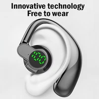 Bone Conduction Wireless Headphones 180 Degree Rotatable Bluetooth Handsfree Ear Hooks Noise Canceling Earphones with Microphone - Image 5
