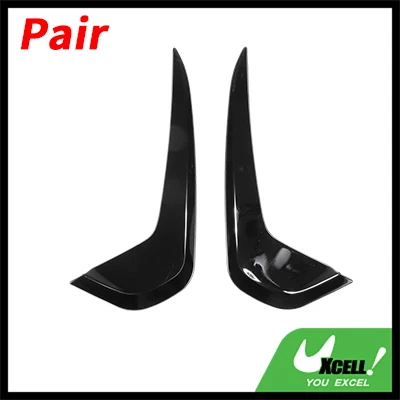 UXCELL 1쌍 뒷문 창문 D 필러 포스트 트림 커버 마쓰다 CX50 2023-2026 블랙