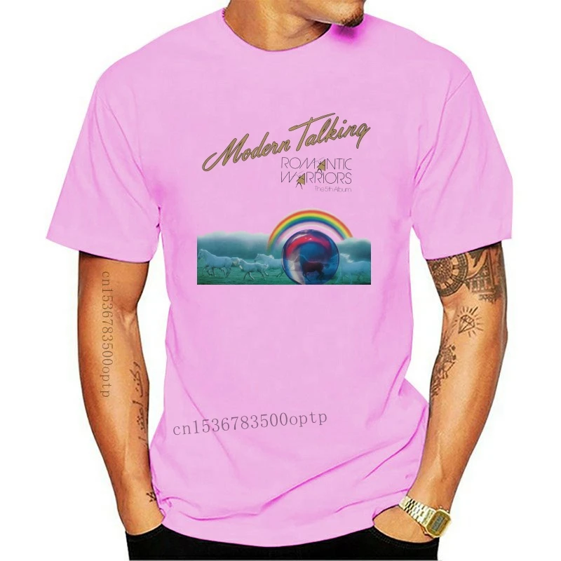 New Fashion T-Shirt Modern Talking Romantic Album Mens Tee Shirts Man T-Shirts1