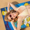 THE S-SIMPSONS Anime Cartoon Beach Towel Cute Kawaii Room Decor Bath Girls Children Hand Towels For Bathroom Shower 6
