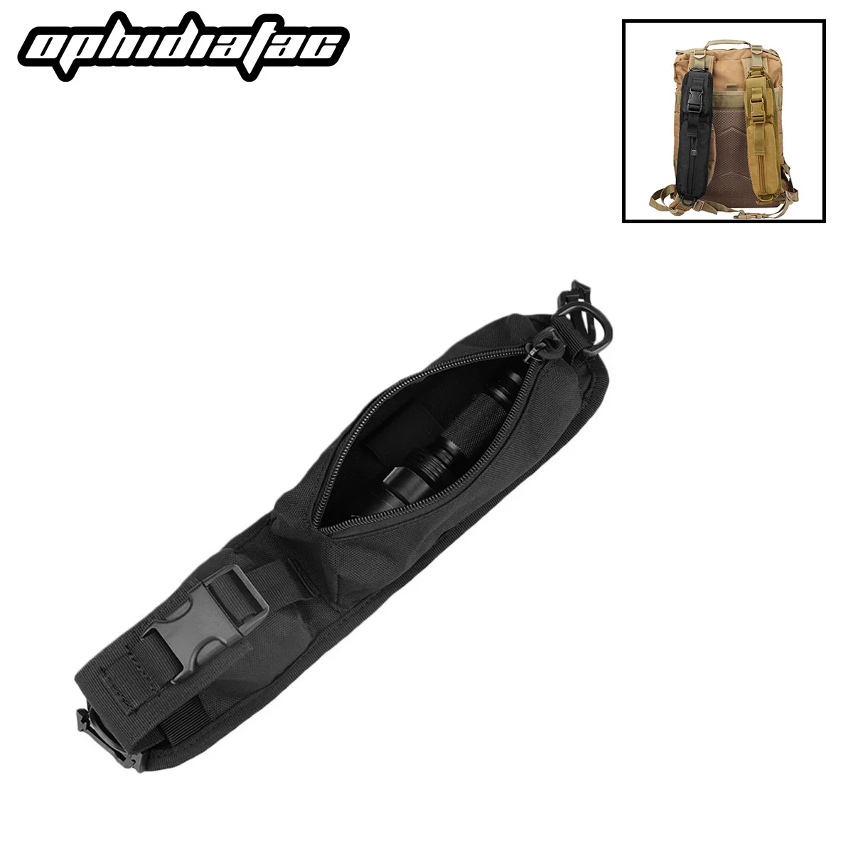 OPHIDIAN 사냥 배낭 어깨 스트랩 액세서리 주머니 Molle 가방 다기능..