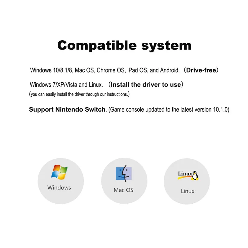 Jasoz USB to Ethernet Adapter RJ45 USB 3.0 to 10/100/1000 Gigabit Ethernet LAN Network Adapter for PC Nintendo Switch Mi Box S/3