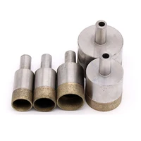 Foret fritté en poudre de diamant à tige de 10mm, ouvre-trou de diamètre 4-86mm pour la coupe de perçage de carreaux de verre/céramique/marbre 1 pièce 4