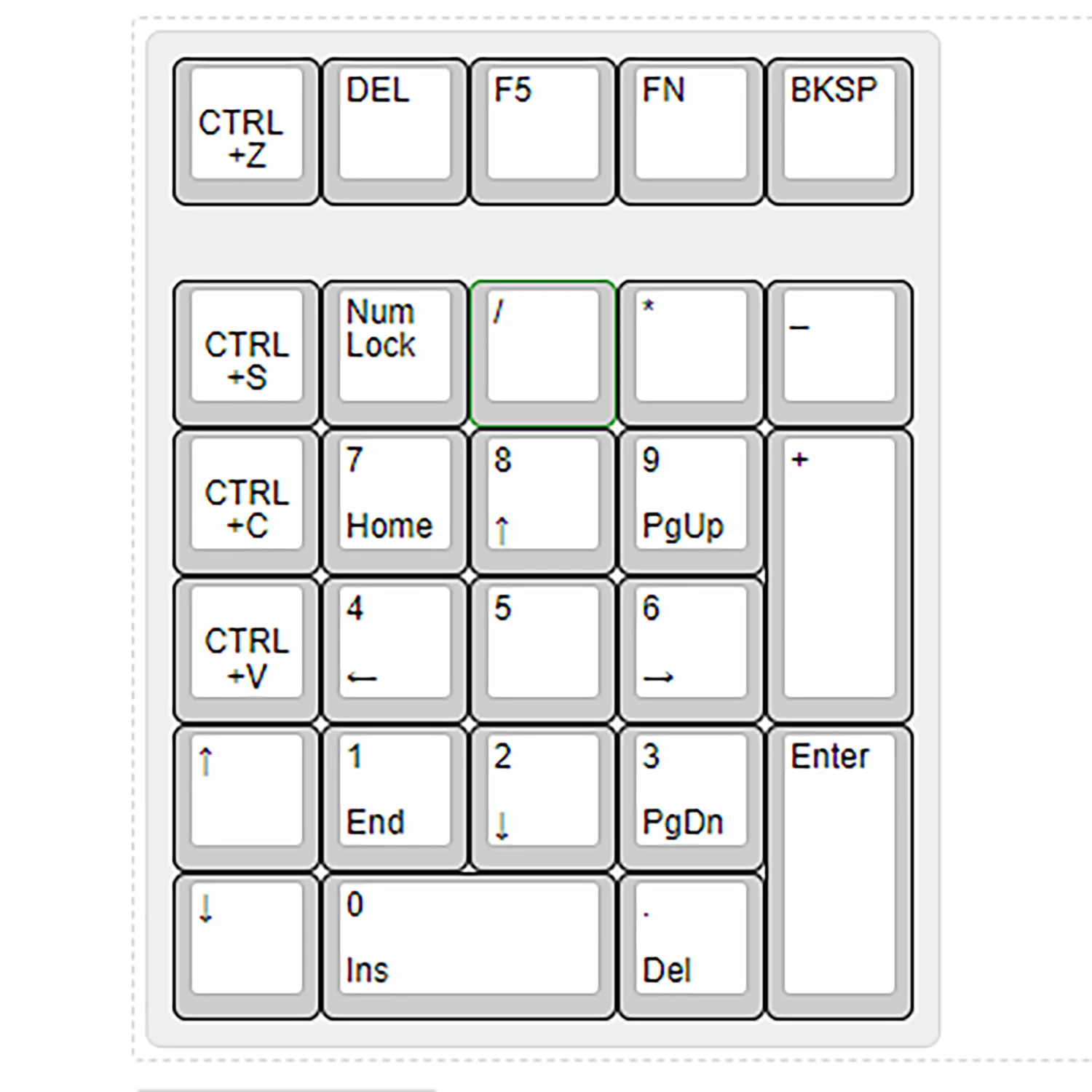 idobao Keyboard Kit ID27/Montex Barebone Kit Numpad Kit MX Mechanical Keyboard 27Keys Custom Keyboard Kit Integrated Mount