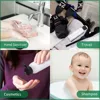 5PCS 30/50/100ML Refillable Empty Plastic Transparent Bottle with Flip Cap Portable Squeeze Shampoo Conditioner Travel Bottles 6