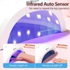 LINMANDA SUNone LED UV Nail Lamp Professional 54W Automatic Sensor Nail Dryer Gel Nail Polish Curing Manicure Equipment Tools 3