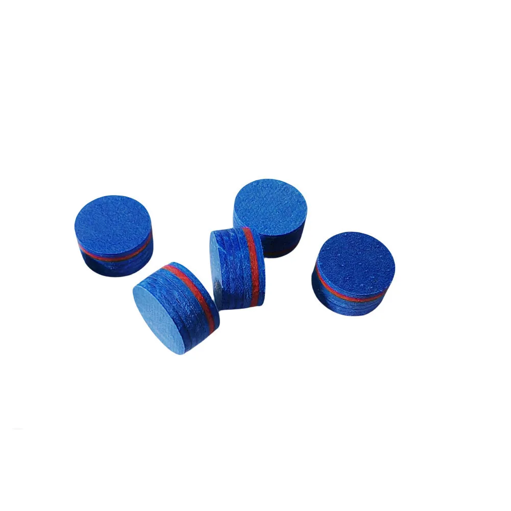 5PCS 14mm Billard Pool Queue Tipps 6 Schichten M Härte Für Billard Kopf Zubehör – Detail 5