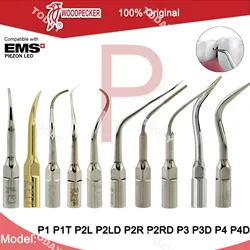 Woodpecker Dental Ultrasonic Scaler Tips Periodontal Scaling Tip Dentist Tools Medical Accessories Fit EMS UDS P1 P2L P2R P3 P4