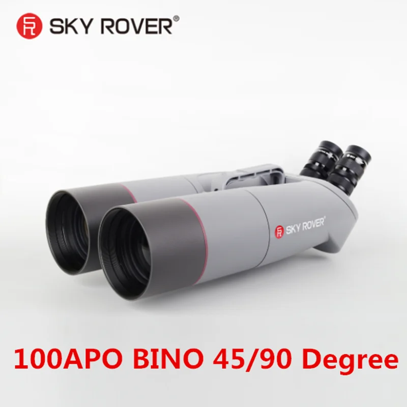 

SKY ROVER-Waterproof Binocular Telescope, Astronomical Binoculars, 45/90 Degree Focal, 550mm, Super ED, 100APO