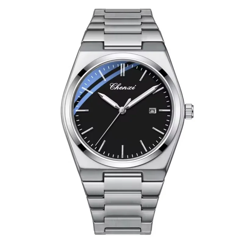 CHENXI 683 ساعة رجالية بسيطة مقاومة للماء تقويم ضو...