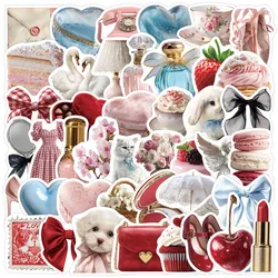 50 - Piece Set of Creative Aesthetic Graffiti Stickers - Vibrant Waterproof Decals for Personalized DIY Decor (50PCS)