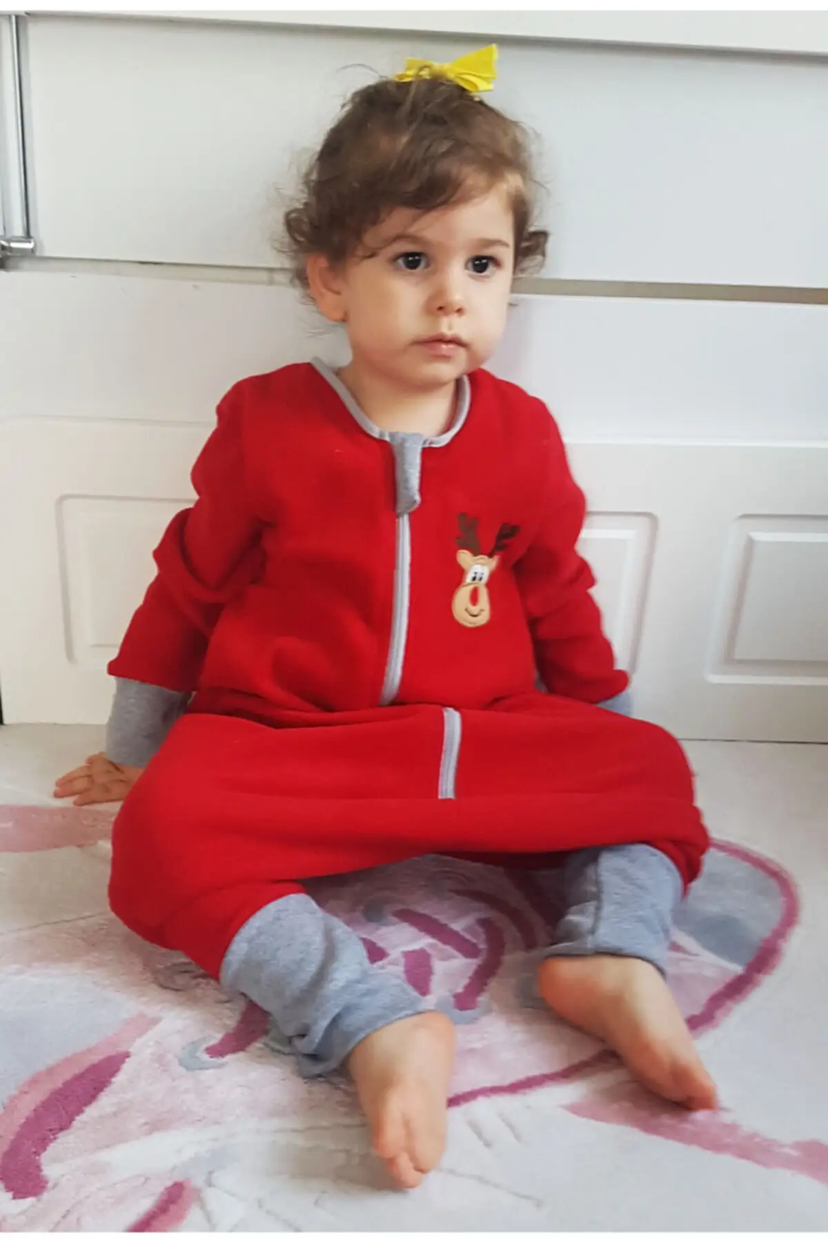 Детский спальный мешок с вышивкой и длинным рукавом Oeko-tex Micro Fleece Tog 2 |