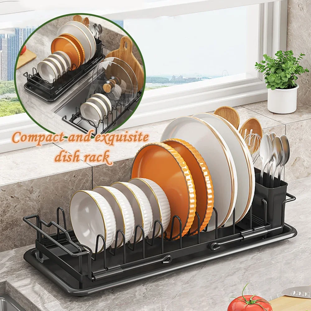 Kitchen Drain Bowl and Dish Rack 1