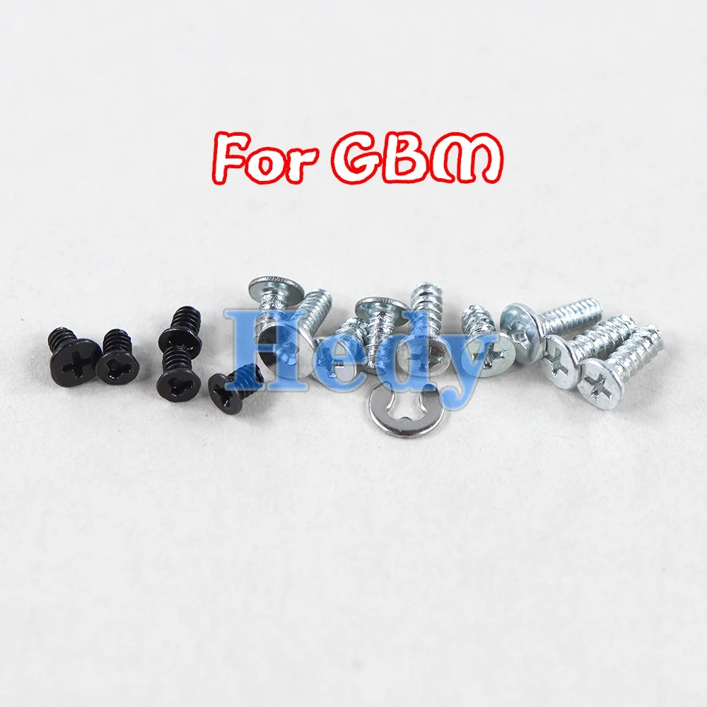 50Set Di Ricambio Per Viti A Testa Gbm Set Per Gameboy Micro Console Shell Part
