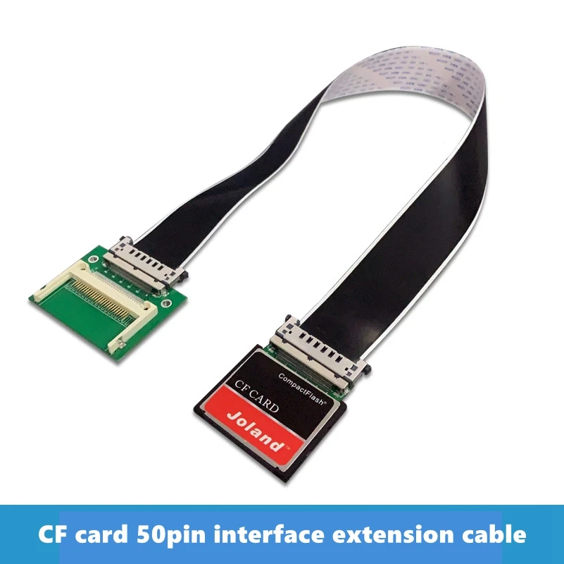 Adaptador Flexível do Cabo de Extensão da Relação do Extensor 50pin do Cartão do cf Equipamento de Máquina Ferramenta de Controle Industrial Cartão de Armazenamento Digital Cabos de computador e conectores - Imagem 2