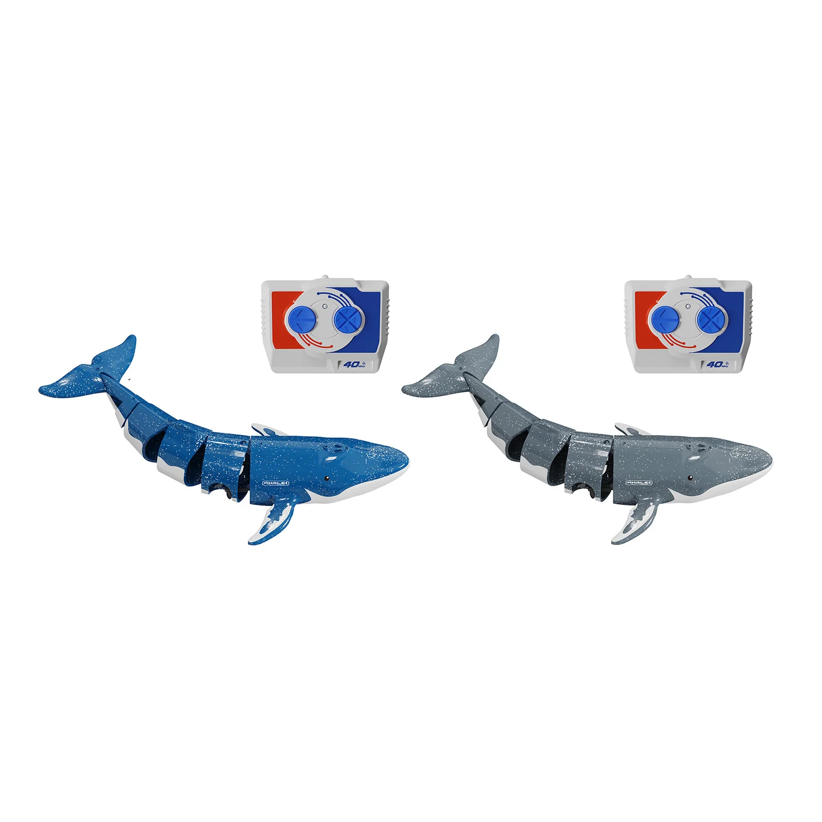 500mAh RC Water Spray Dive Whale Remote Control Shark Boat Outdoor Toys 90Mah RC Boat Water Toys for Lake Bathroom Swimming Pool