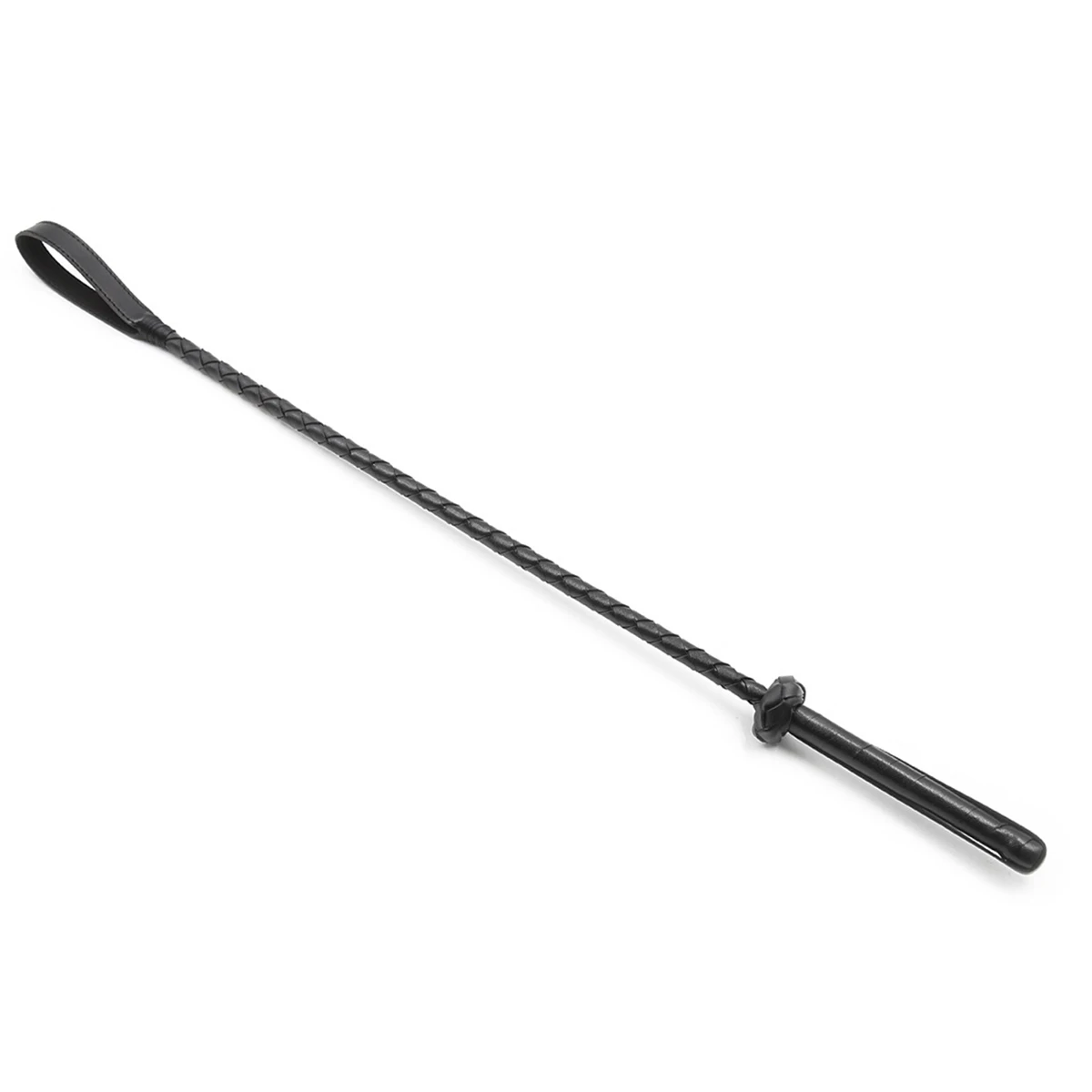 PU Leather Horse Whip Crops Equestrianism Paddles Riding Crop Horse Whips with Wrist Strap 4