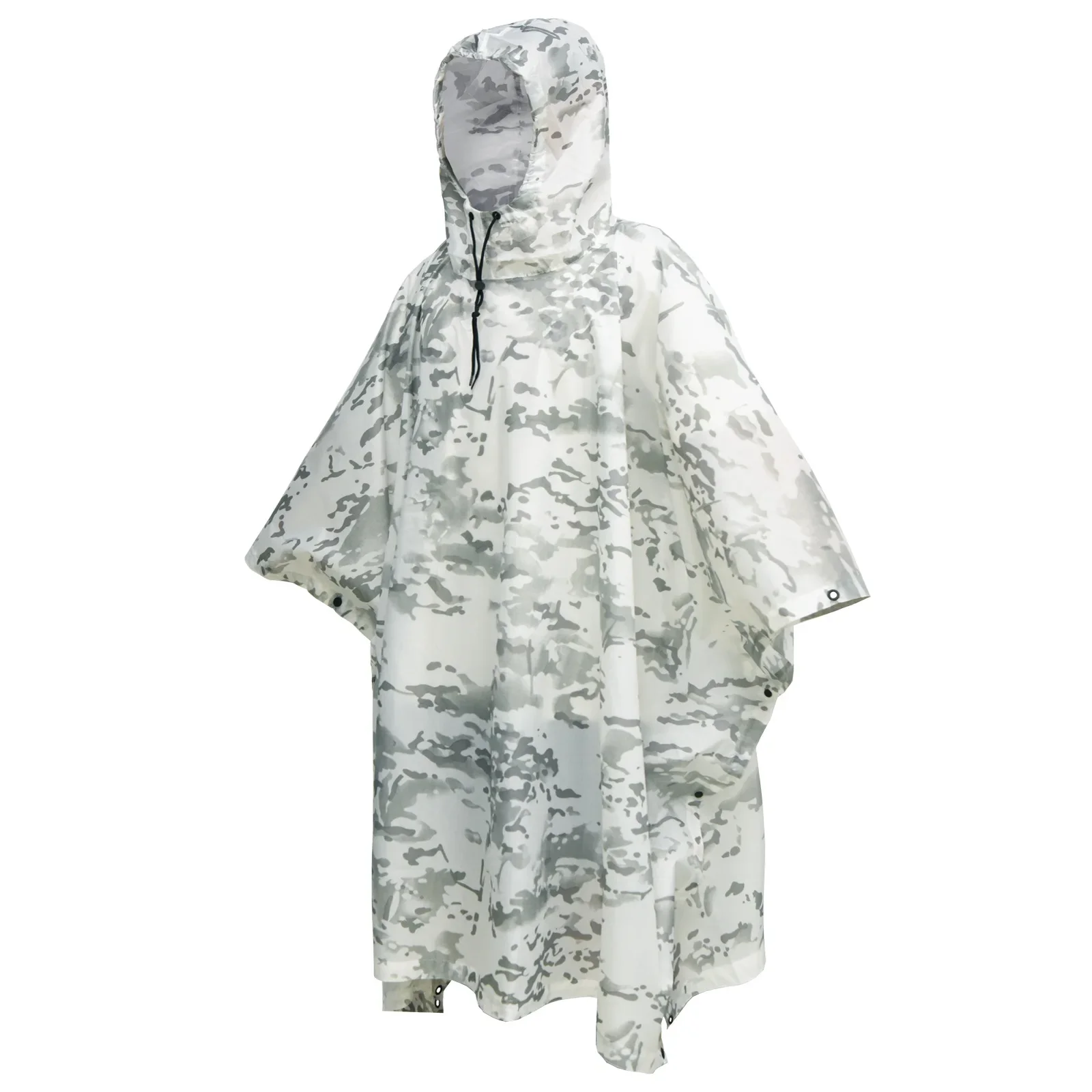 Poncho De Chasse Camouflage Realtree - Imperméable Avec Capuche (Taille Unique)