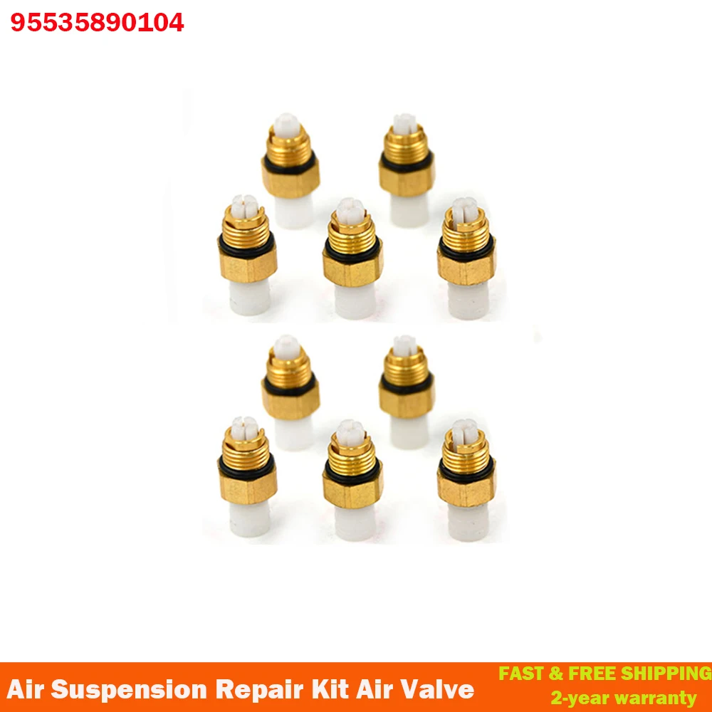10Pcs M10 Air Suspension Repair Kit Air Valve For Q7 VW Touareg Cayenne 955 Jeep For Land Rover Discovery 3/LR3 2005-2009