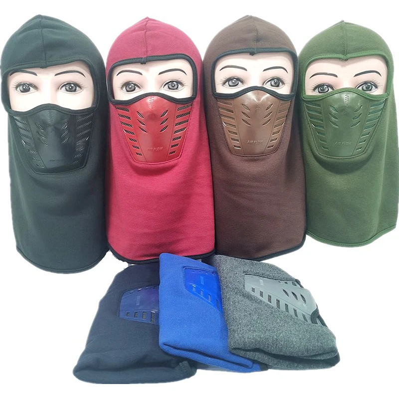 

Outdoor Motorcycle Balaclava Warm Protective Hat Sports Dustproof Windproof Scarf Headgear Face Mask for Men Women