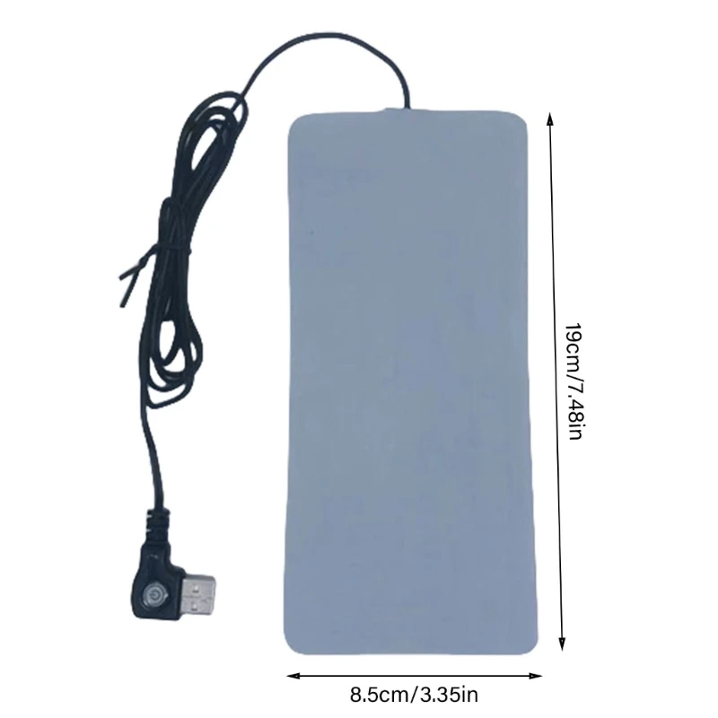 5V USB Heating Pad Multifunctional Heating Mat Silicone Pad for Office Worker Outdoor Enthusiast Students 37JD