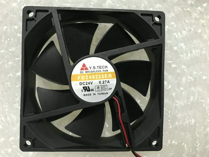 

Бесплатная доставка, оригинальный Y.S.TECH 9025 FD249225EB DC24V 0,27a 9 см, 2-проводная стандартная