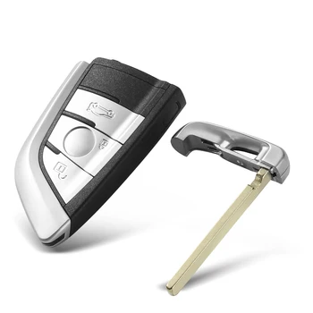 Chiave telecomando per BMW 1 2 7 Series X1 X5 X6 X5M X6M F Class Remote Key Fob Cover 3/4btn - KEYYOU per BMW 1 2 7 Series X1 X5 X6 X5M X6M F Class Remote