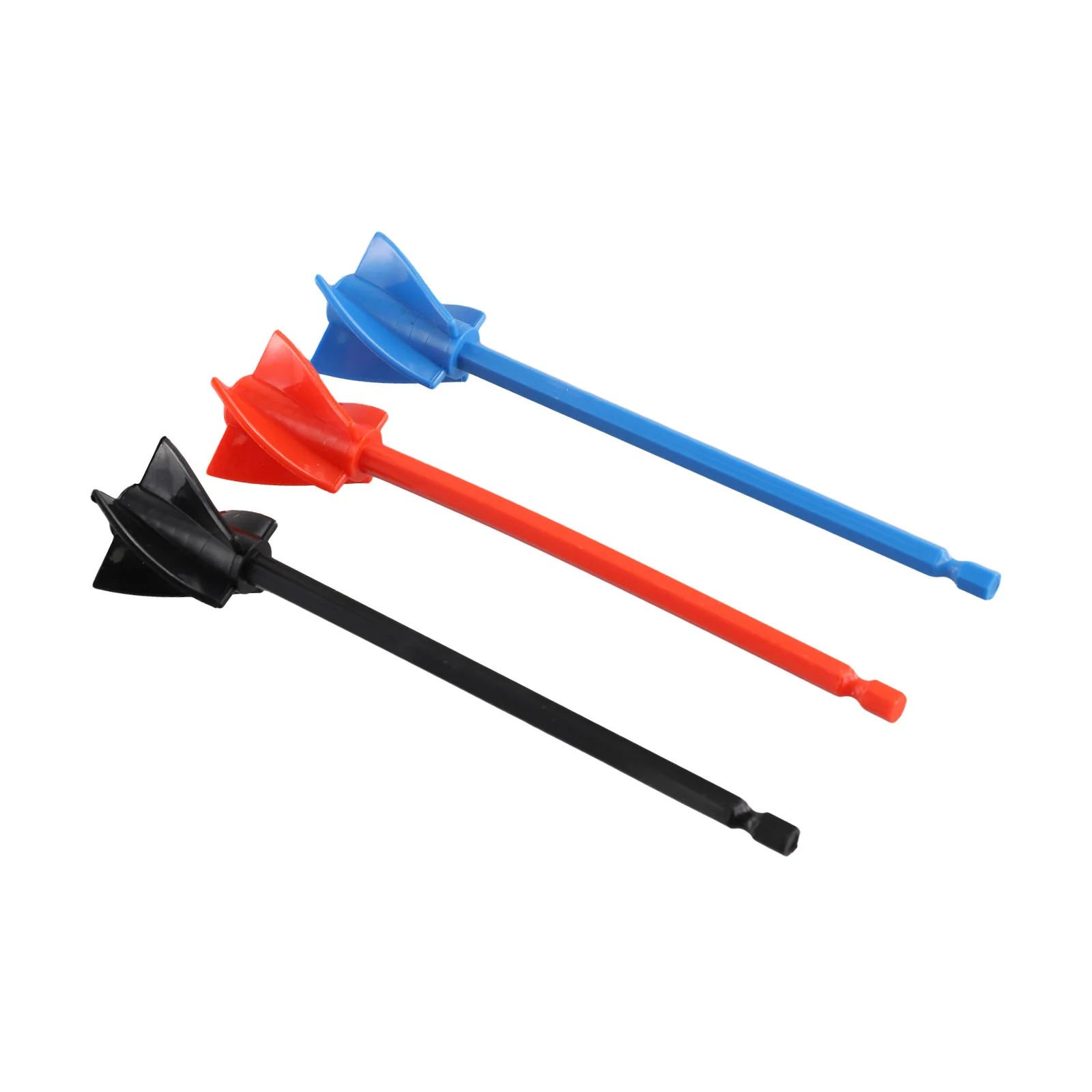 3Pc/set Epoxy Resin Mixer Paint Stirring Rod Putty Cement Paint Mixer Drill Attachment For Reusable Paint And Resin Mixer Paddle