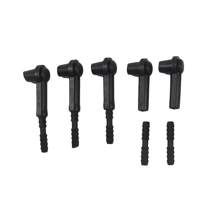 5pcs Car Brake Oil Changer Connector Oil Exchange Car Brake Fluid Replacement Tool Connector Filling Equipment Accessories