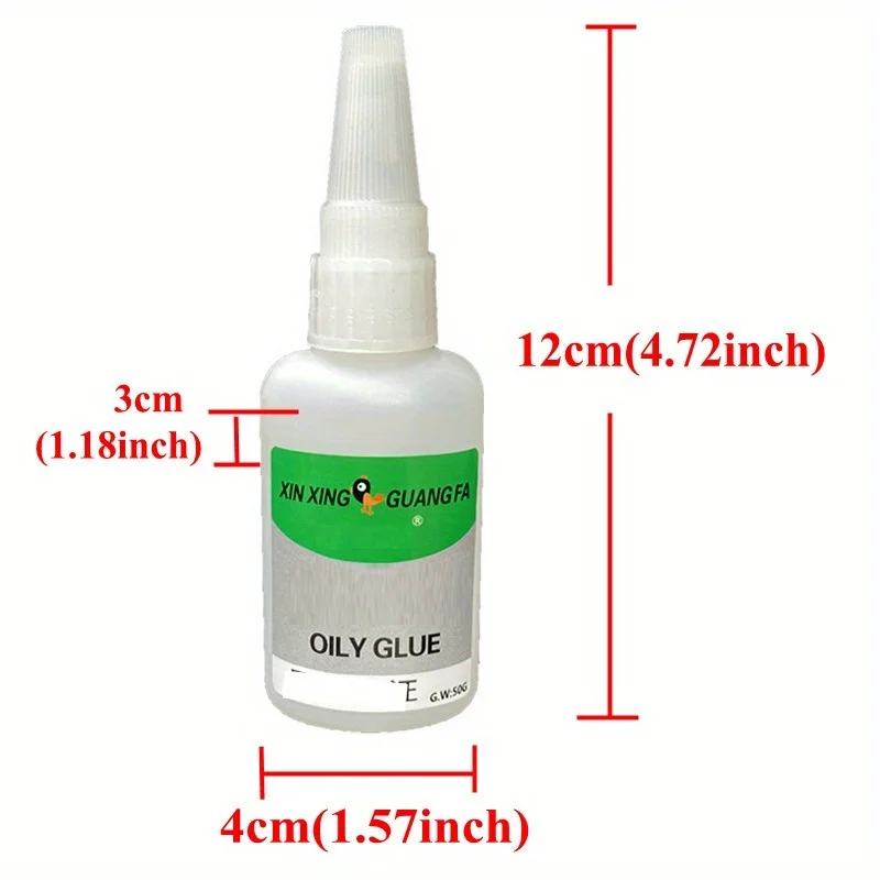 Repair Glue 50g Oily glue Tree Frog Strong Super Glue Liquid Universal Glue Adhesive rubber metal wood jade leather shoes