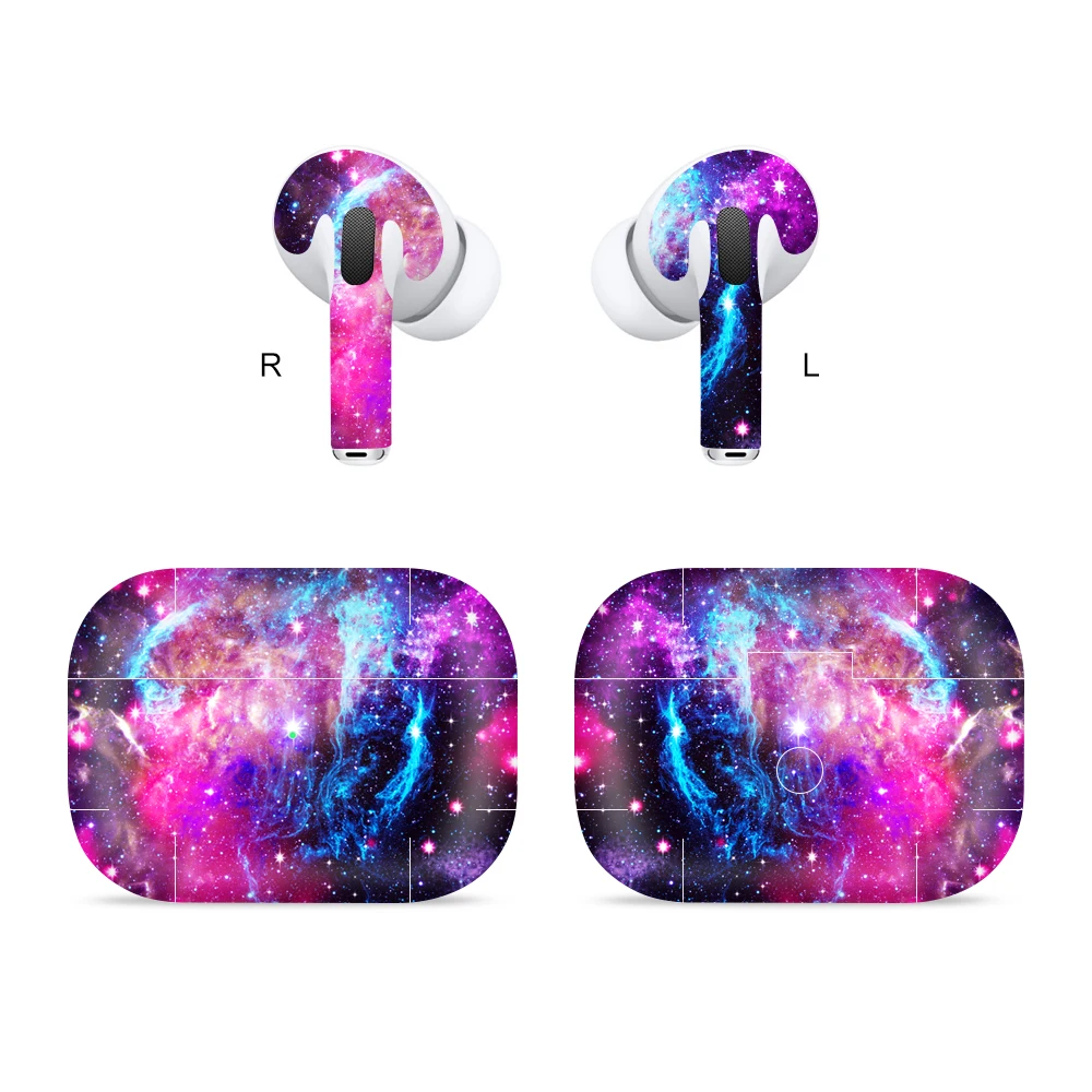 Ycsticker-dust-proof Earphone Skin Protective Sticker Caixa de Carregamento Decalques para Airpods Pro - Image 2