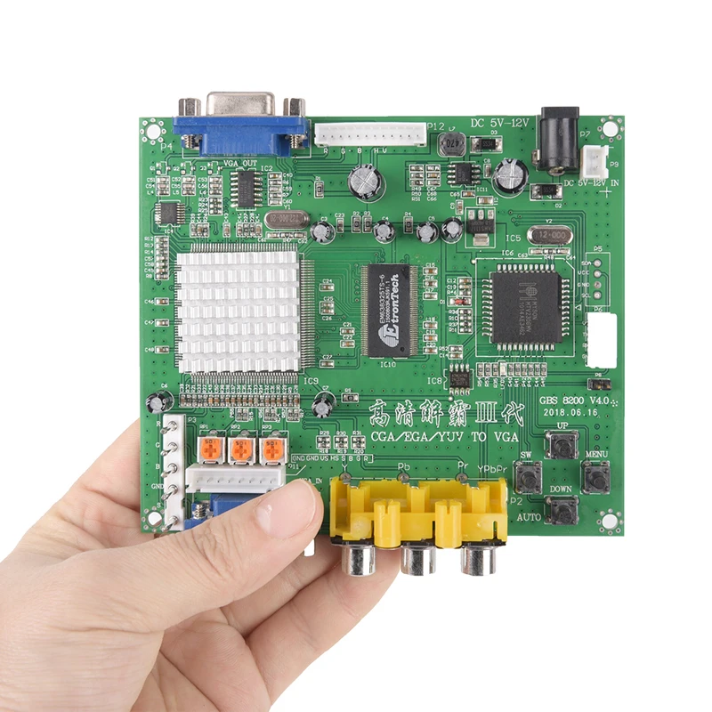 1pc ̵  RGB/CGA/EGA/YUV-VGA HD    HD9800/GBS8200  ׸ 
