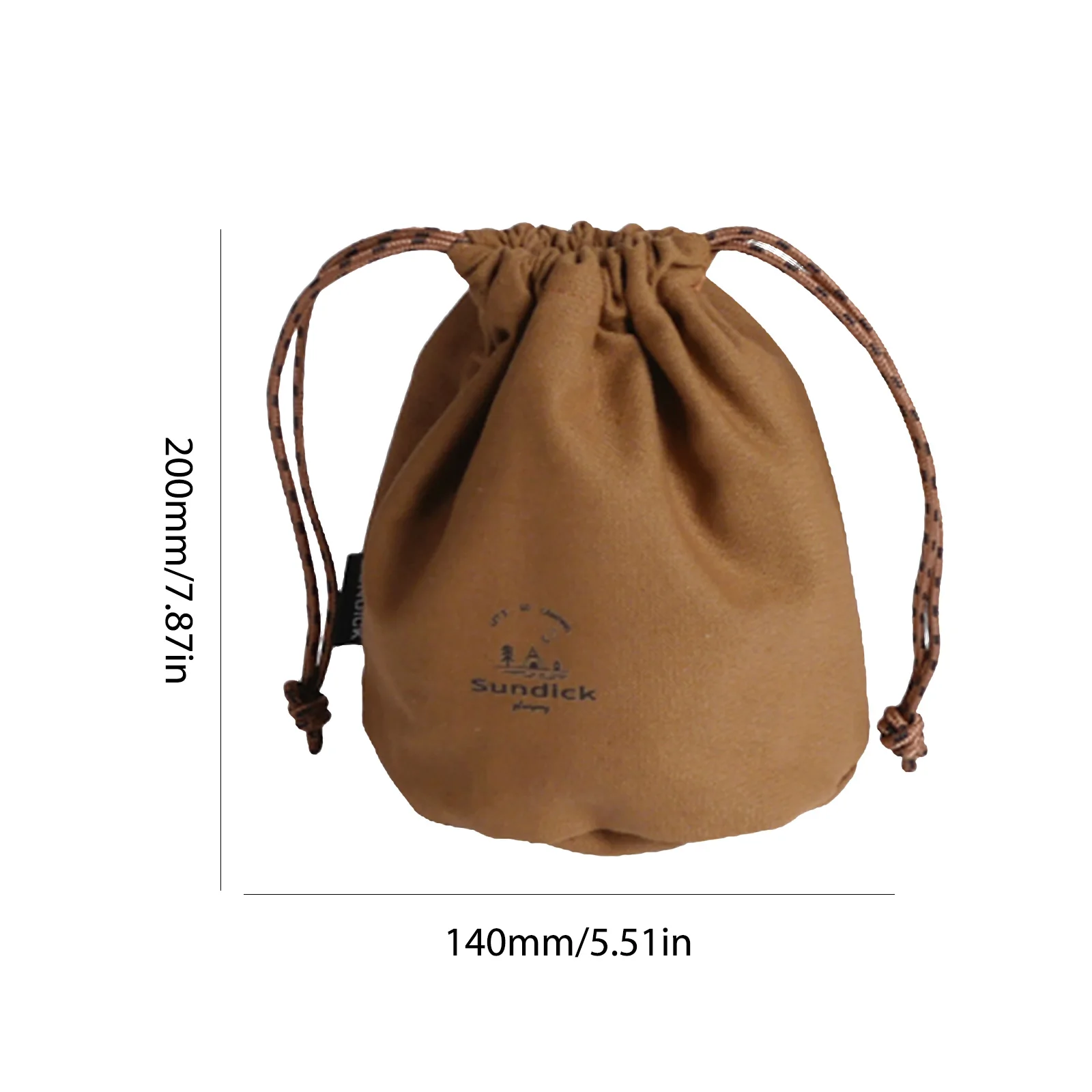 Picnic Cutlery Pouches Portable Canvas Daily Necessities Organizer Bags Ultralight Waterproof Hiking Accessories