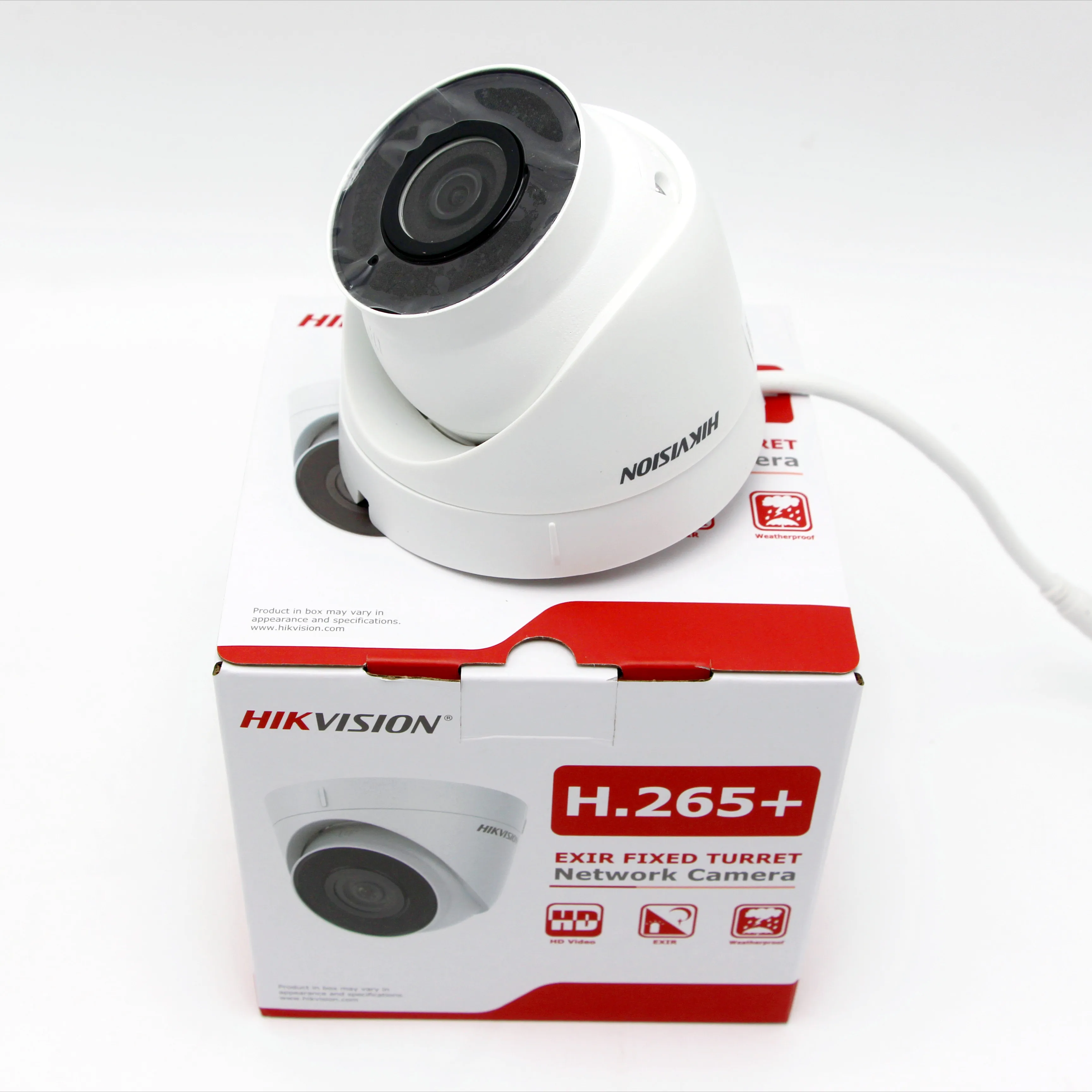 Hikvision Ds-2cd1343g0-iuf 4mp Poe Ir H.265+ P67 Built-in Microphone Fixed Turret Network Camera - Ip Camera - AliExpress