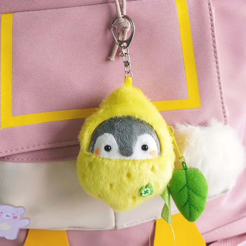 Nette Schlüsselanhänger Mit Münze Tasche Cartoon Pinguin Puppe  Schlüsselanhänger Nützlich Lagerung Tasche Schlüsselanhänger Für Mädchen  Geschenk 2022 Neue Design Keychain