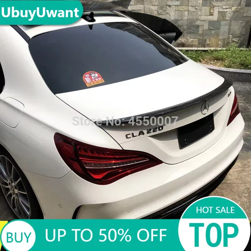 Спойлер для Mercedes Benz CLA, крылья заднего багажника, спойлер cla 200 250 260 для mercedes w117 2014 2015