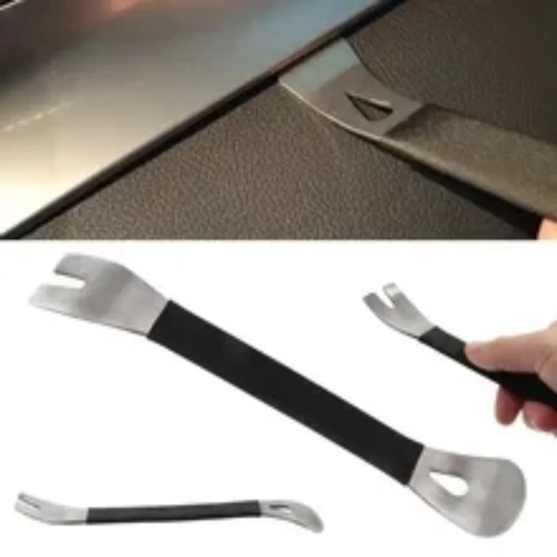 Car audio disassembly tool Stainless Steel PryClip Rocker Crowbar Bar Door Panel Disassembly Pry Panel Interior