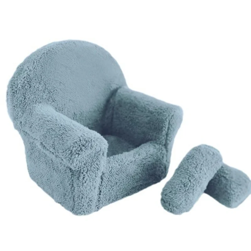 3Pcs/set Newborn Baby Photography Props Posing Mini Sofa Arm Chair Pillows Infant Photo Prop Accessories 100 Days Shooting Props 1