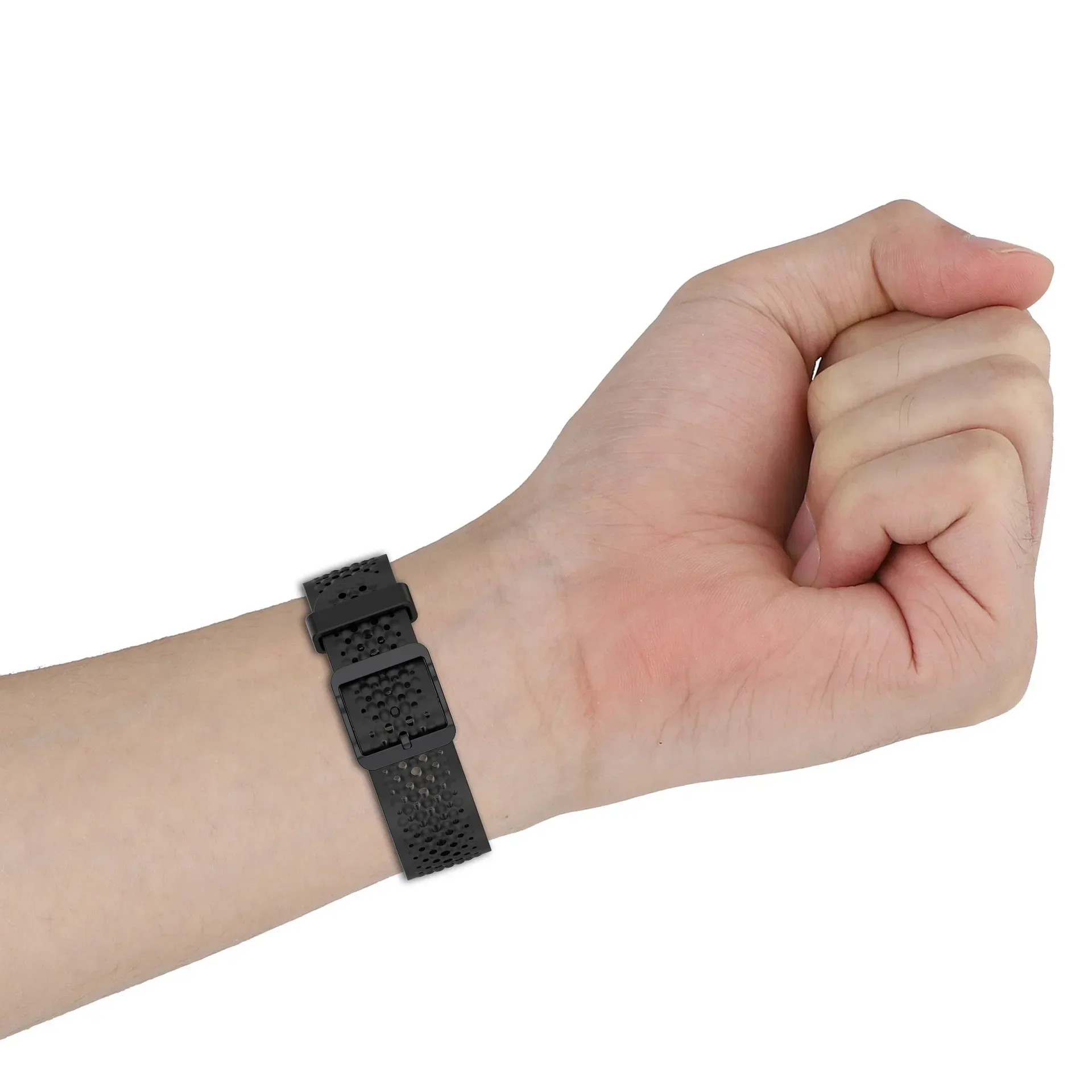 22mm Sport Silicone Smart Watch Band Correa