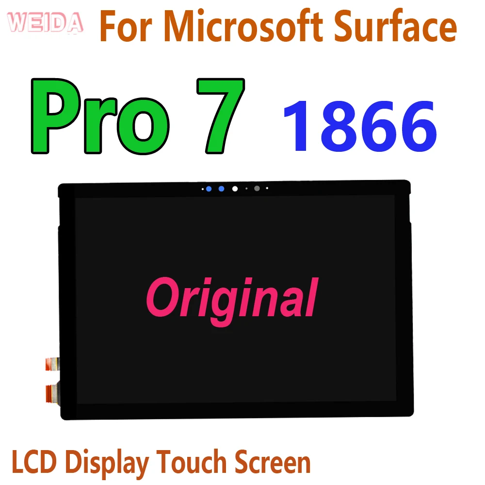 Lcd Originale Da 12.3 "Per Microsoft Surface Pro 7 1866 Display Lcd Touch Screen Digitizer Assembly Per Surface Pro 7 Pro7 Lcd Tools