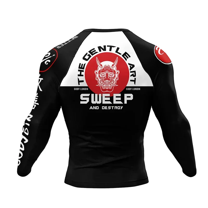Boxing Mma T shirt Pants Set Jiu Jitsu Rushguard For Men Mma Rashguard Clothing Kickboxing Muay Tait Shorts Boxe Sportswear