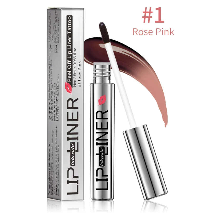 Long Lasting Matte Lip Liner ForWomen Makeup Peel Off Lip Stain Transfer Proof Lipstain Infused with Hyaluronic Acid & Vitamin E For Lip Liner Lip Liner Pencil Lipliner Pencil Lip Stain Lip Liner Set