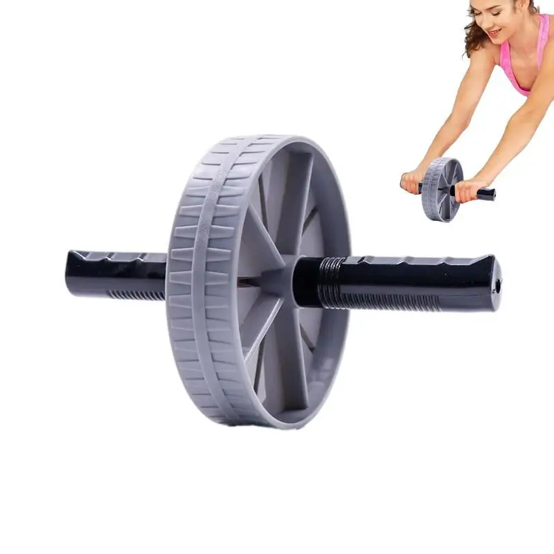 Ab Wheel Roller Portatile Rullo Addominale Ruota Addominale Trainer Ruota Per Esercizi Allenamento Con Ruote Addominali Con Manici Antiscivolo