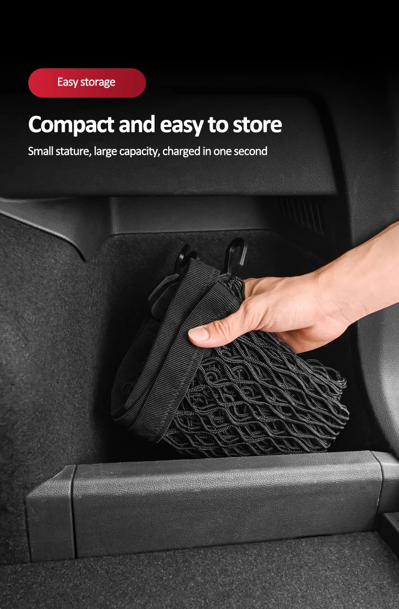 Kofferraumnetz für Jaecoo J7 Tansuo 06 2023 ~ 2025 Chery Fulwin T6 Tiggo 7 Verschleißfestes praktisches elastisches Nylonnetz-Zubehör – Detail 7
