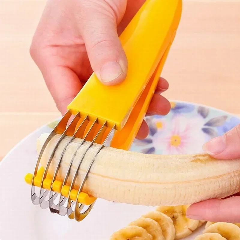 Home Kitchen Tool Vegetable Peeler Salad Slice Banana Cutter Chopper Fruit Cutter Cucumber Knife