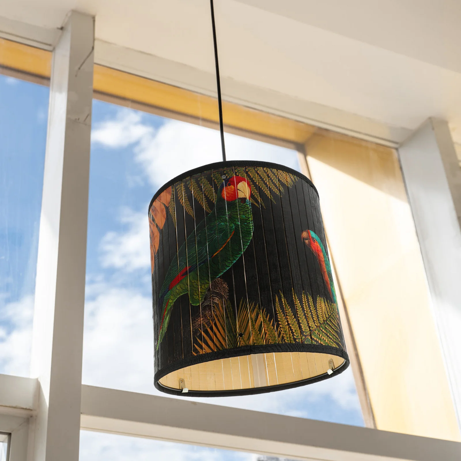 

Light Bulbs Folding Lamp Cover Accessory Lamps Replacement Lampshade Hanging Iron Wear-resistant Decorative
