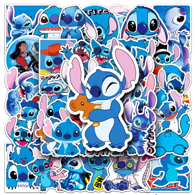 50pcs Lilo&Stitch Aufkleber Stickers Wasserdicht für Wasserflaschen Laptop  Skateboard Auto Motorrad Fahrrad PS4 Koffer Snowboard iPhone : :  Auto & Motorrad